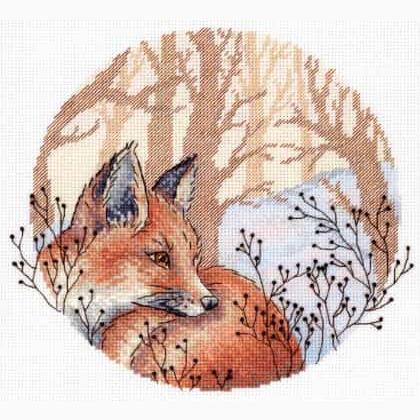 In the winter forest