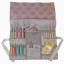 Crochet needle pouch - Hearts