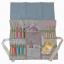 Crochet needle pouch - Blue
