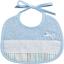 Classic Terrycloth Baby Bib - Baloon Tales - Sky blue