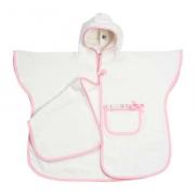 Poncho Bathrobe 2-3 year - Baloon Tales - Pink