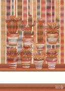 Kitchen towel - Eulalia - Red