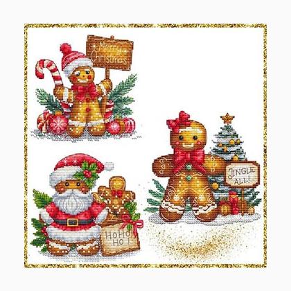 Gingerbreads Trio