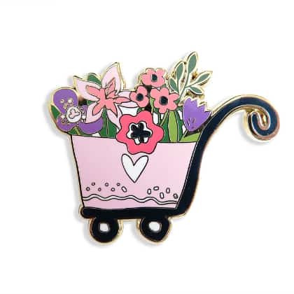 Summer flowers Magnetic Needle Minder