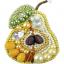 Pear - Brooch