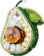 Avocado - Brooch