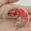 Shrimp - Brooch