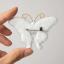 Violet butterfly - Brooch