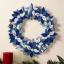 Winter Blue Poinsettia - Felt Wreath Applique Kit