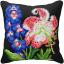 Cushion - Flowers on Black