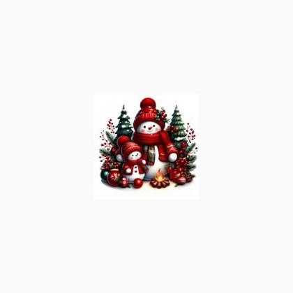 Snowmen Family Magnet