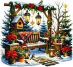 Winter In The Garden Magnet