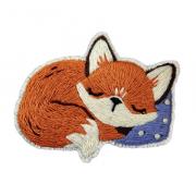 Brooch - Sleeping Fox