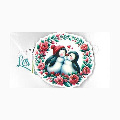 Love Penguins Magnet