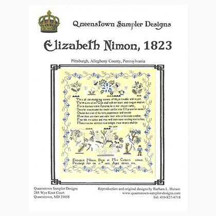 Elizabeth Nimon 1823 - Pennsylvania