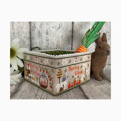 Spring Vibes Sewing Basket