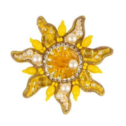 The sun - Brooch
