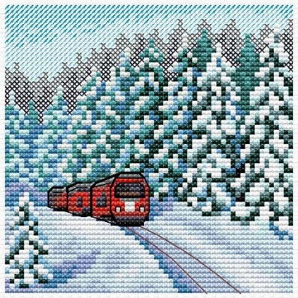 Through the Winter Forest