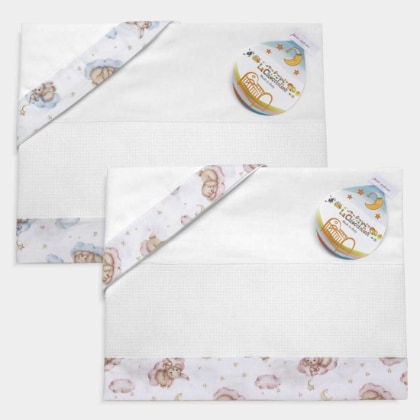 Set for Crib - Bunny in the clouds (3pcs)