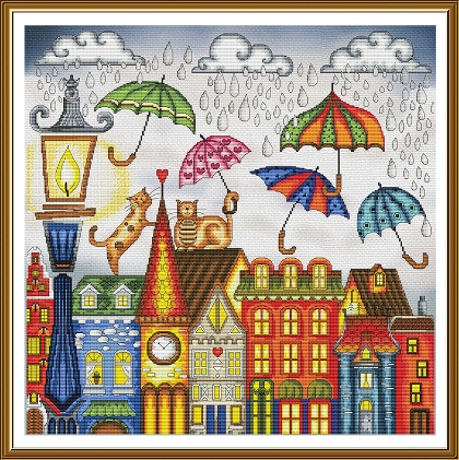 Fall in love in the rain