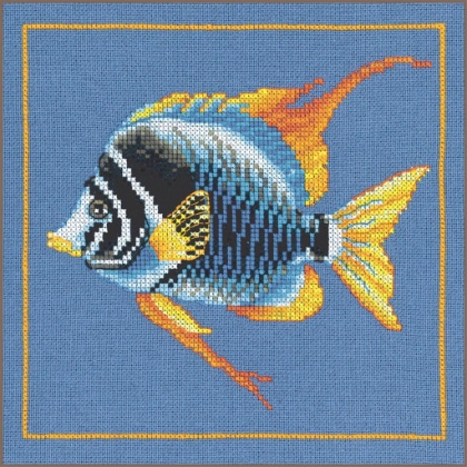 Fire zebra fish