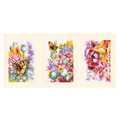 Greeting Cards - Flower power bouquet