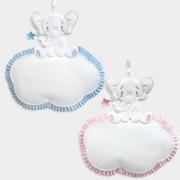 Little elephant Birth Ribbon - Pink