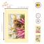 Greeting Cards - Pink silk dahlia
