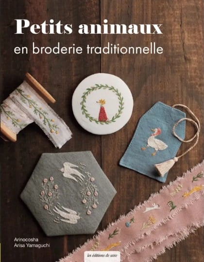 Petits animaux en broderie traditionnelle