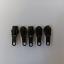 Universal Spiral Zipper Slider - Black