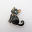 Black Kitten Needle Minder