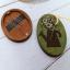 Needle Case - Grey Flowers