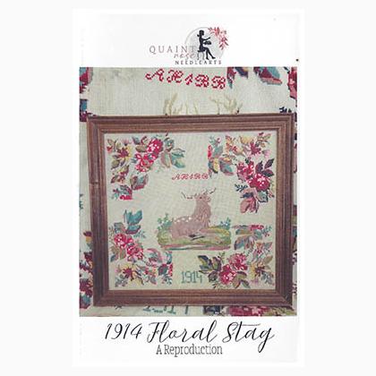 1914 Floral Stag