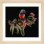 Parrot in Bloom - Black - Aida