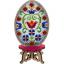 Flowered Easter egg