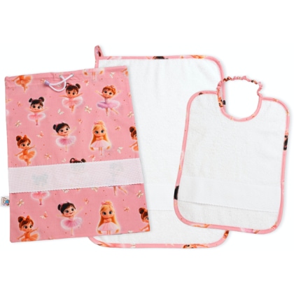 Baby Ballerina Day Care Set - White