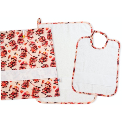 Firefighter Day Care Set - White