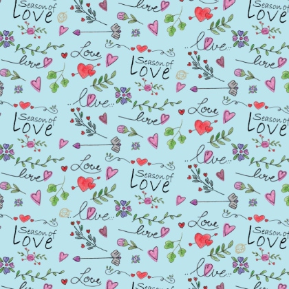Love, Love, Love - Season of Love Light Blue