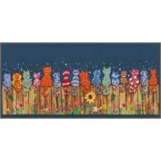 Cats on Fence
