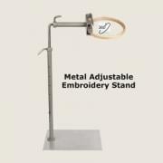 Stainless Steel Needlework Stand - Grey