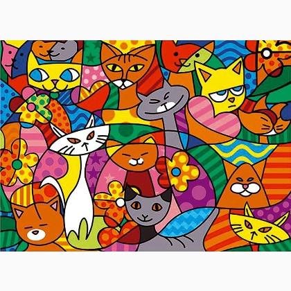 Color cats