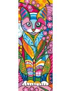 Colourful cat