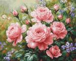 The Roses Garden - Needlepoint