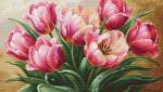 Graceful Tulips - Needlepoint