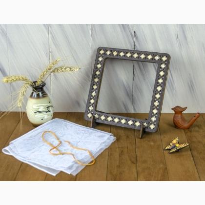 Embroidery Hoop with Magnets PM-019 Wenge - 19x19