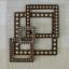 Embroidery Hoop with Magnets PM-019 Wenge - 14x14