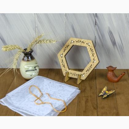 Embroidery Hoop with Magnets PM-018 Oak - 14x16