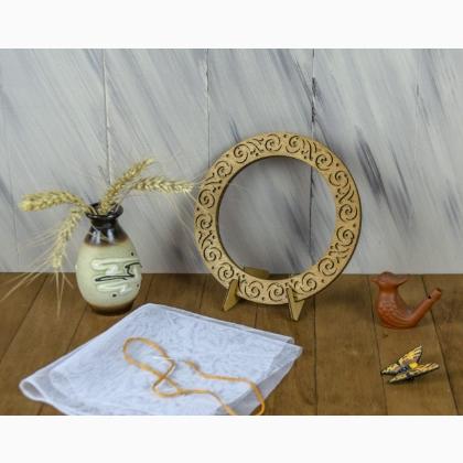 Embroidery Hoop with Magnets PM-017 Oak - 18