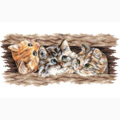 Fluffy trio