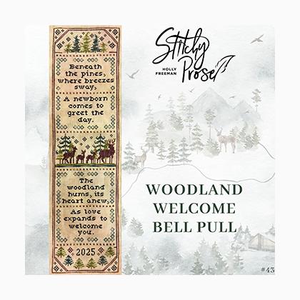 Woodland Welcome Bell Pull